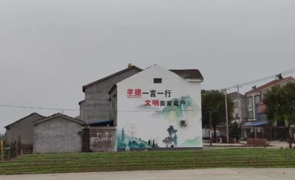 范县新农村墙绘